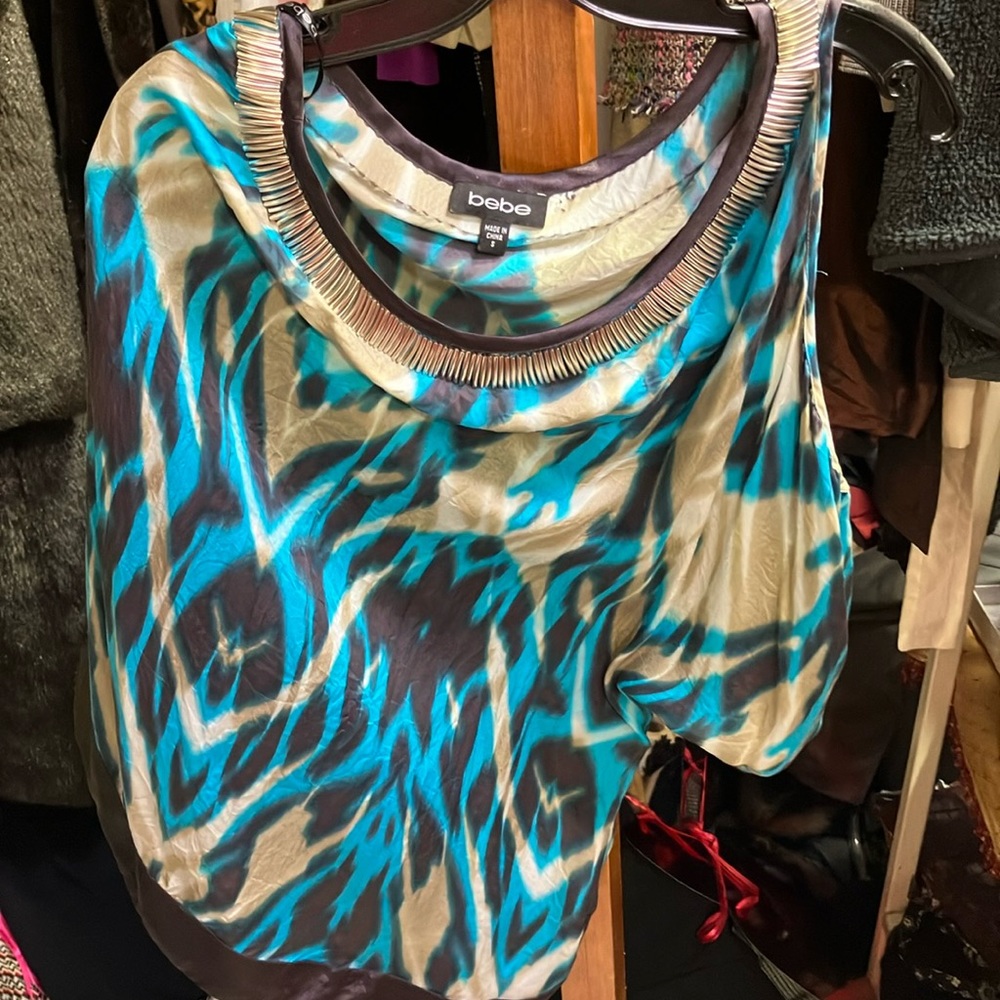 Bebe Off The Shoulder Blouse